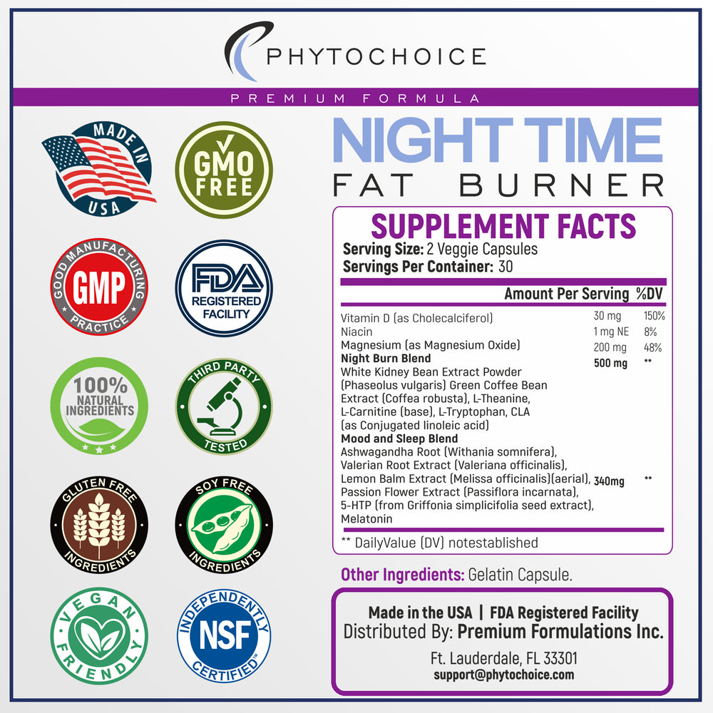 
                  
                    NIGHT TIME FAT BURNER
                  
                