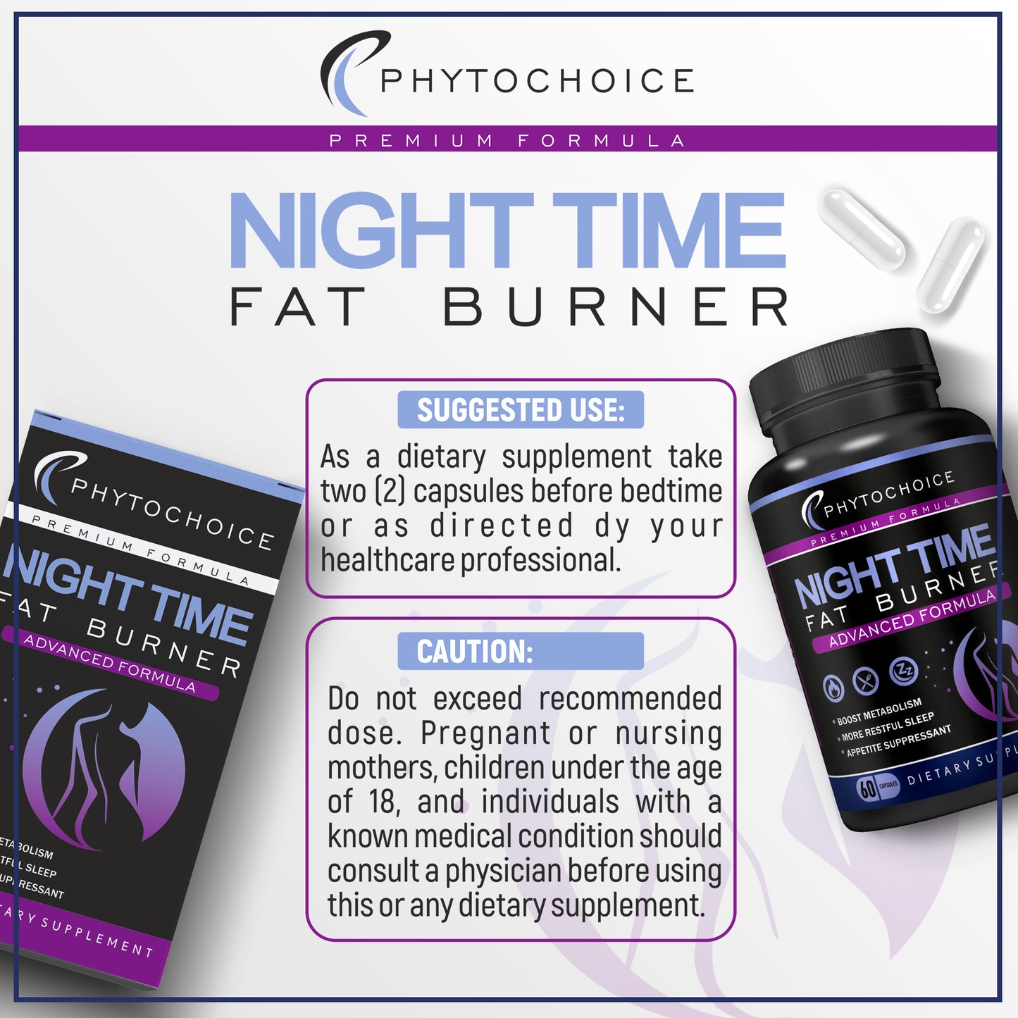
                  
                    NIGHT TIME FAT BURNER
                  
                
